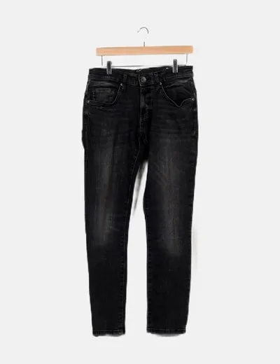 Big Star Jeans denim negro rectos