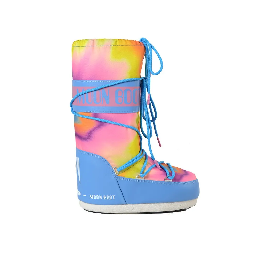 Botas Altas de Niño MOON BOOT ICON TIE DYE 14028400 Color Arcoiris