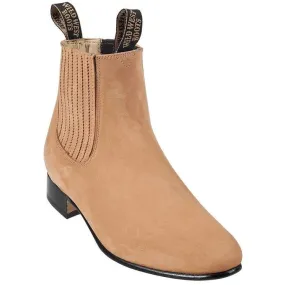 Botines Charros de Gamuza Original Color Miel  WW-2616351