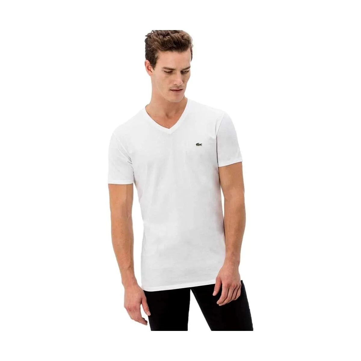 CAMISETA HOMBRE  CUELLO EN PICO TH2036