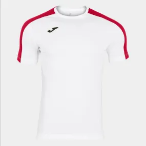 Camiseta manga corta hombre Academy III blanco rojo