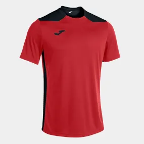 Camiseta manga corta hombre Championship VI rojo negro