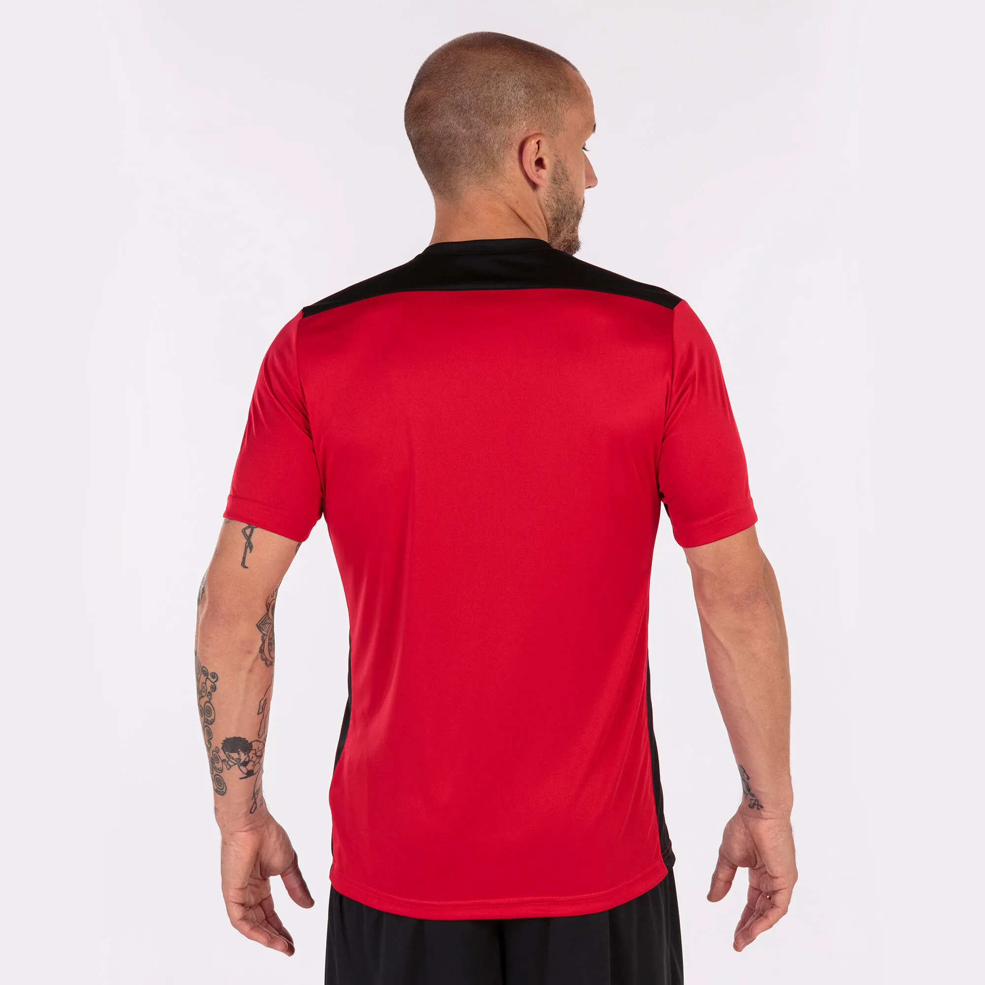 Camiseta manga corta hombre Championship VI rojo negro