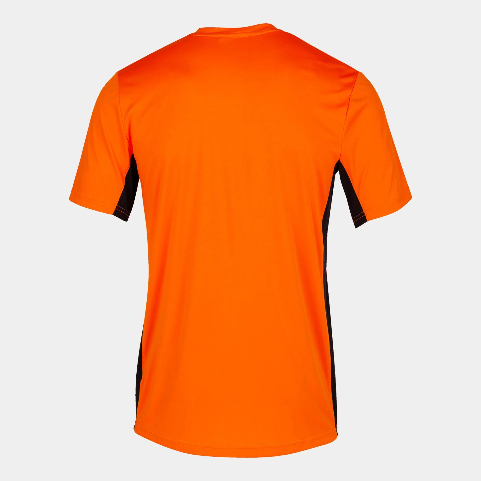 Camiseta manga corta hombre Cosenza naranja negro