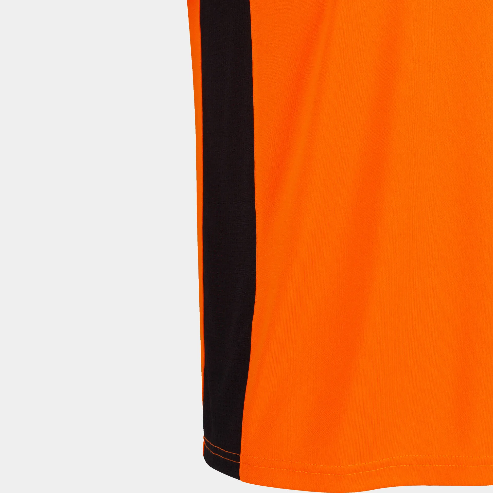 Camiseta manga corta hombre Cosenza naranja negro