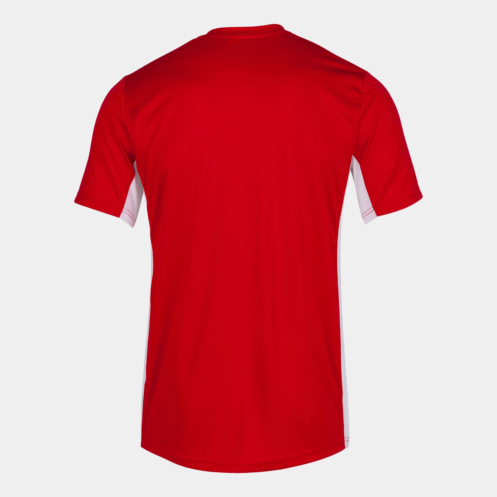 Camiseta manga corta hombre Cosenza rojo blanco