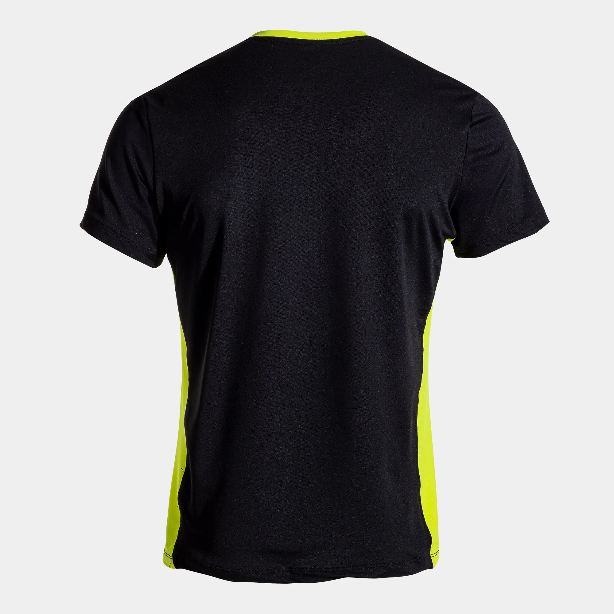 Camiseta manga corta hombre Court negro verde