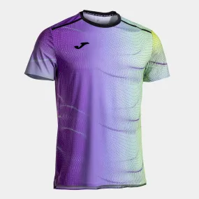 Camiseta manga corta hombre Smash morado