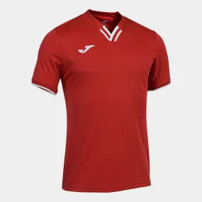 Camiseta manga corta hombre Toletum IV rojo blanco