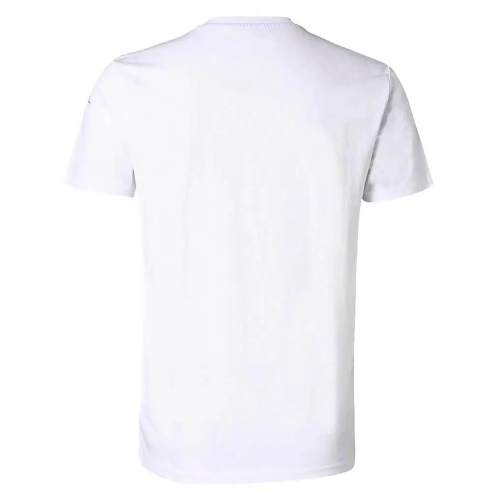 Camiseta Manga Corta Kappa Erry. White 321E5XW