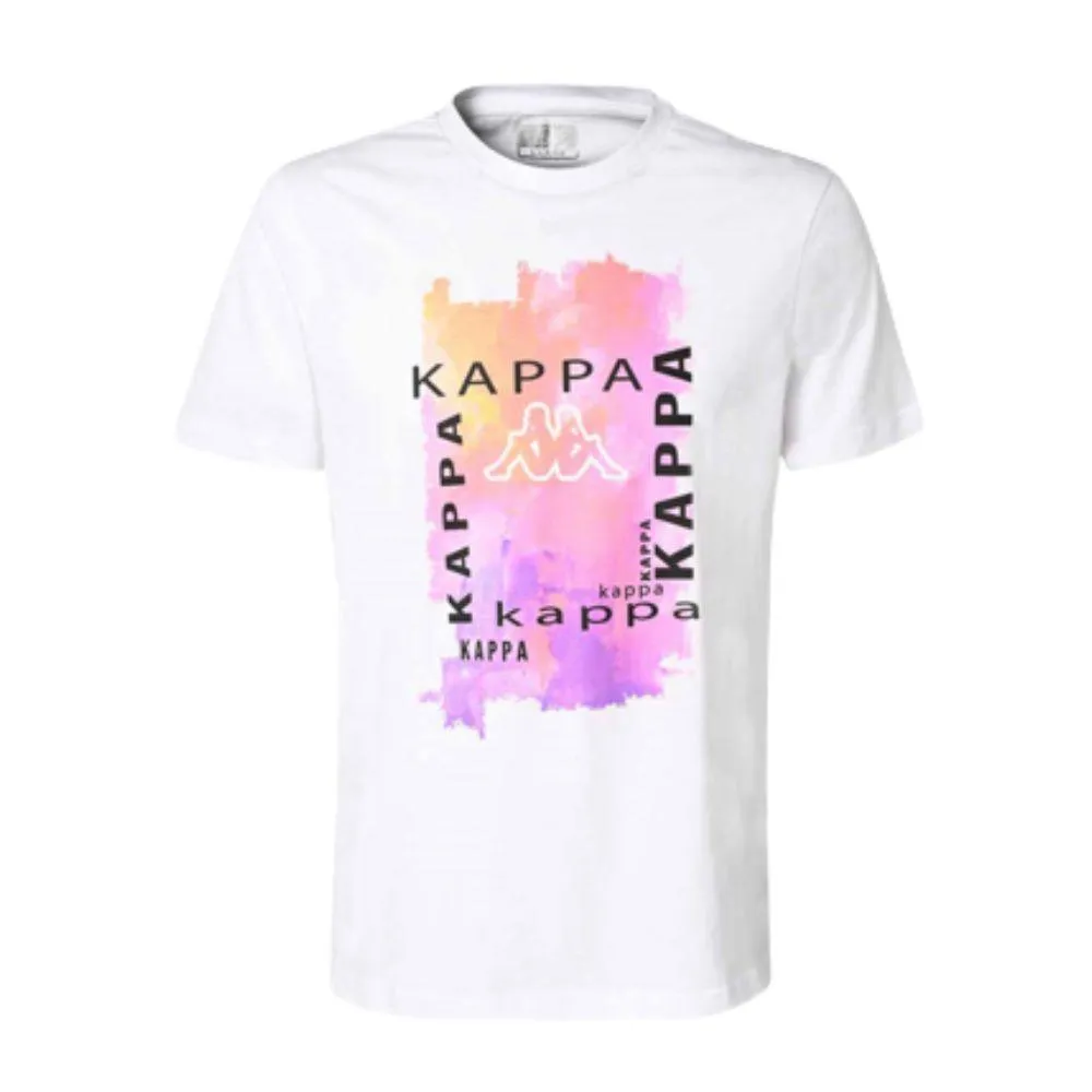 Camiseta manga corta Kappa Logo Emiro. White 33ID3NW