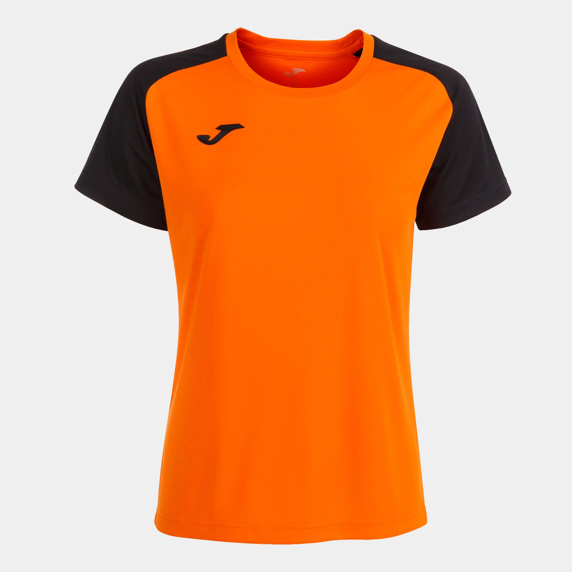 Camiseta manga corta mujer Academy IV naranja negro