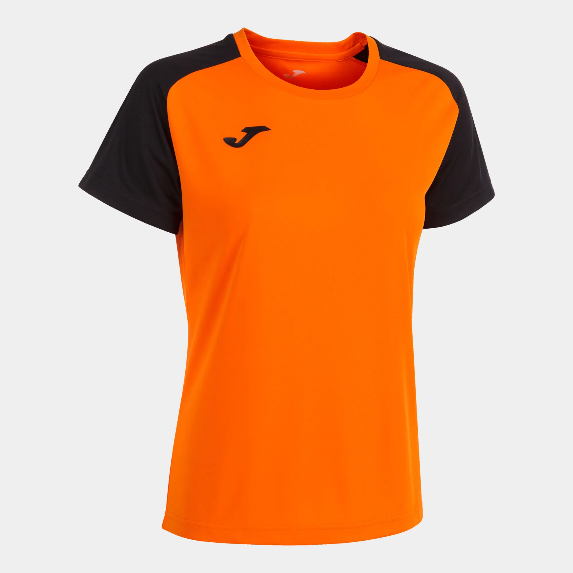 Camiseta manga corta mujer Academy IV naranja negro