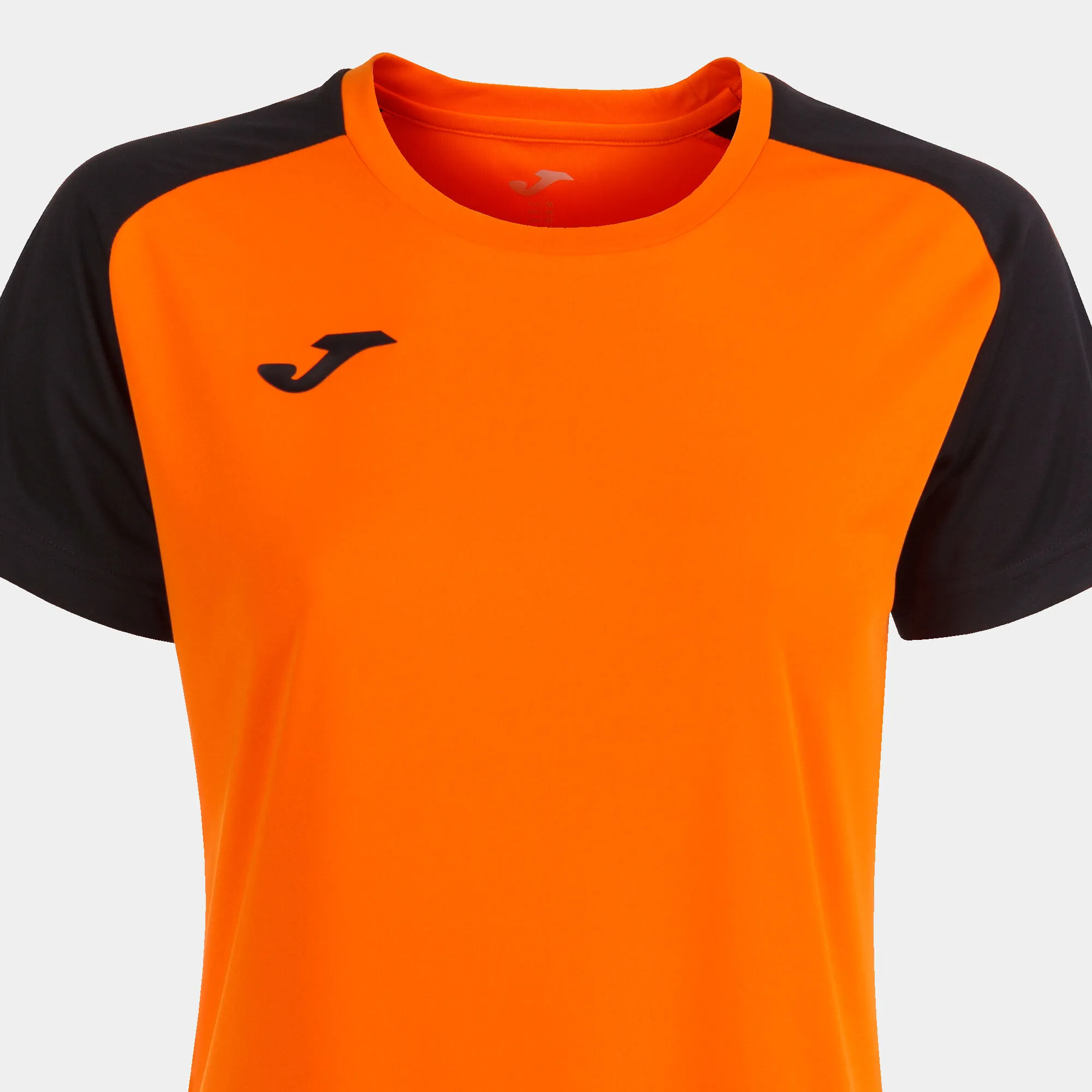 Camiseta manga corta mujer Academy IV naranja negro