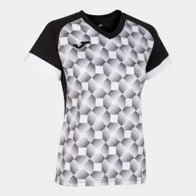 Camiseta manga corta mujer Supernova III negro blanco