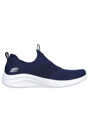 Deportiva Skechers azul sin cordones mujer