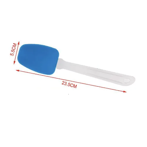 Espatula De Silicona Para Reposteria 23.5 Cm  Multicolor