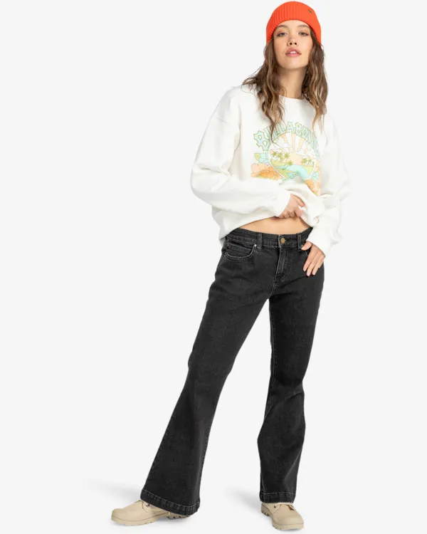 Get Low Denim - Pantalón de pata ancha para Mujer
