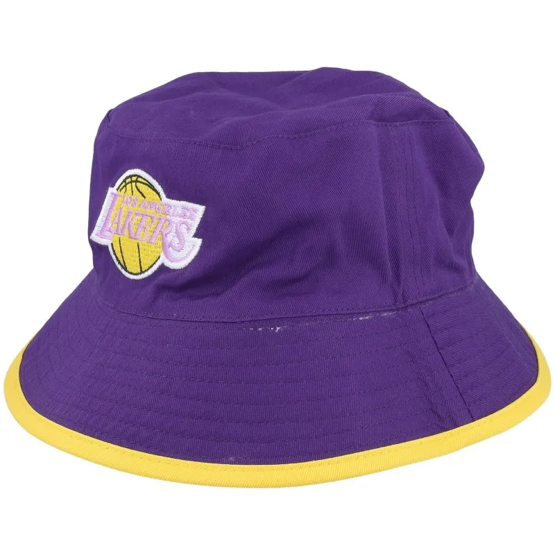 Gorro Mitchell & Ness Nba Shattered Big Face Reversible Bucket Hwc Los Angeles Lakers