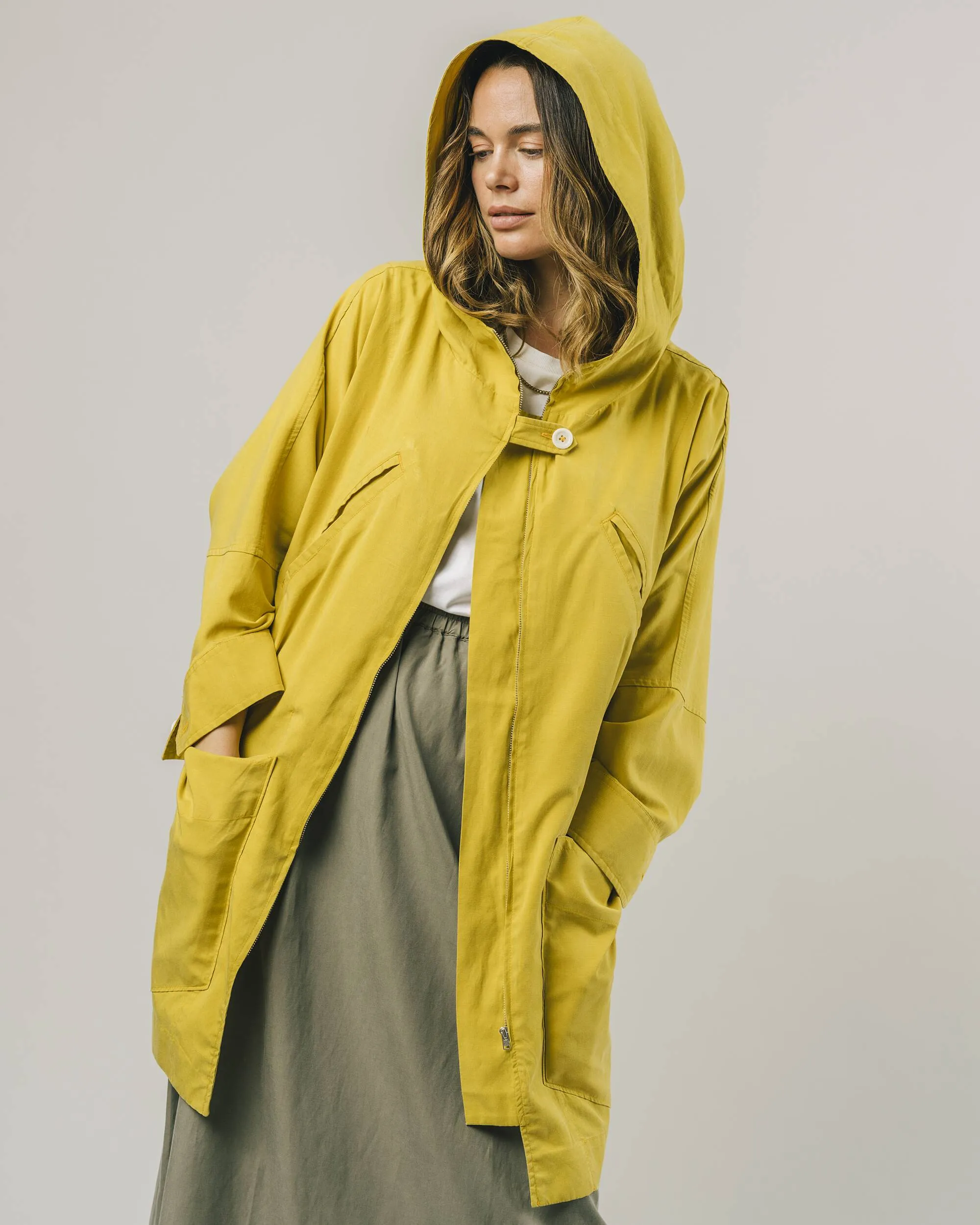 Ischia Oversize Parka Yellow