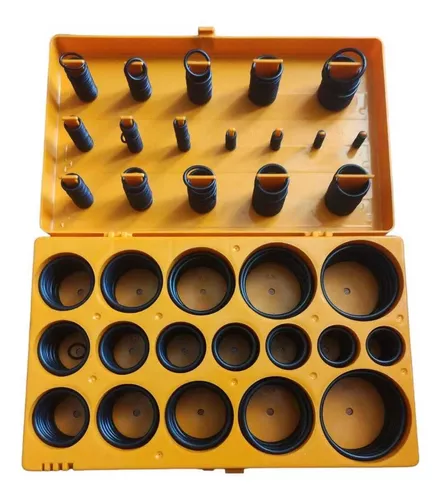 Juego Set Orrines O Ring Universales 407 Piezas Pulgadas