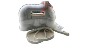 lancel capullo mini Blanco 