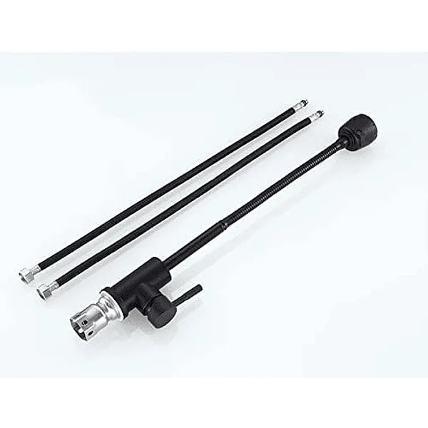 Llave Monomando Lavaplatos Flexible Negra