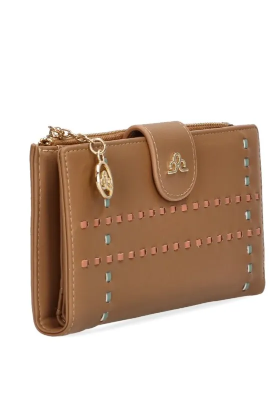 Monedero mujer medidano Dulcinea  bb9280 beige