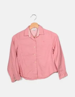 Neck & Neck camisa rosa básica