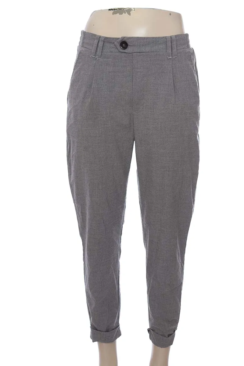 Pantalón color Gris - Bershka