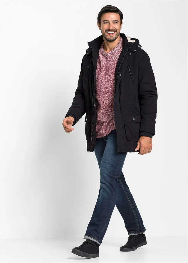 Parka, acolchado Negro