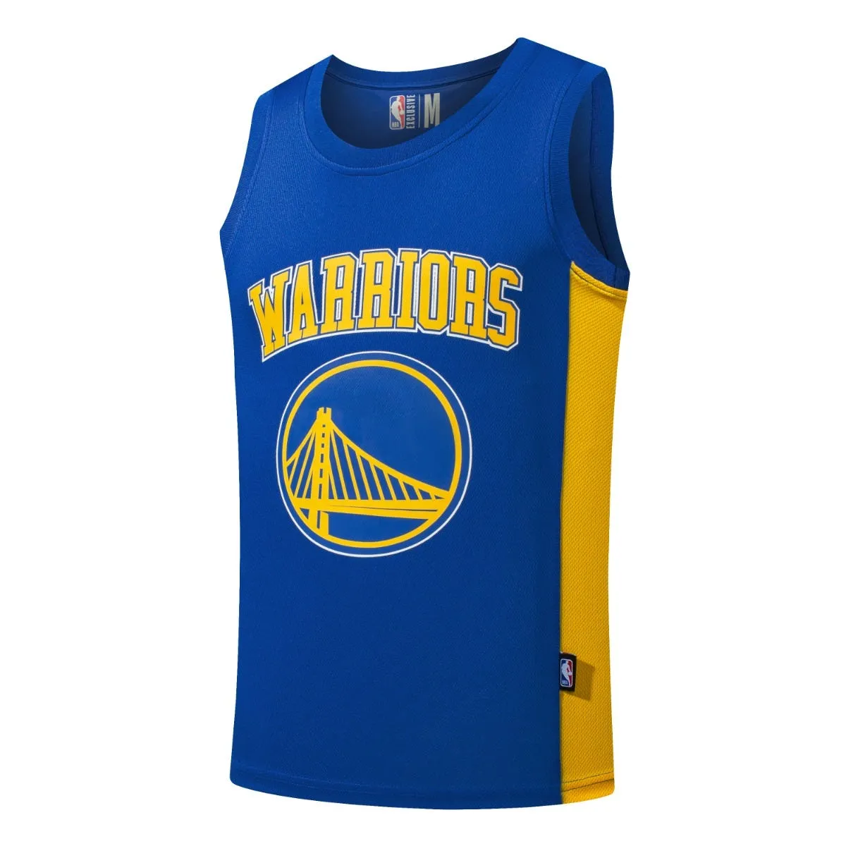 Polera Sin Mangas Básquetbol Hombre NBA Golden State Warriors Stephen Curry Azul