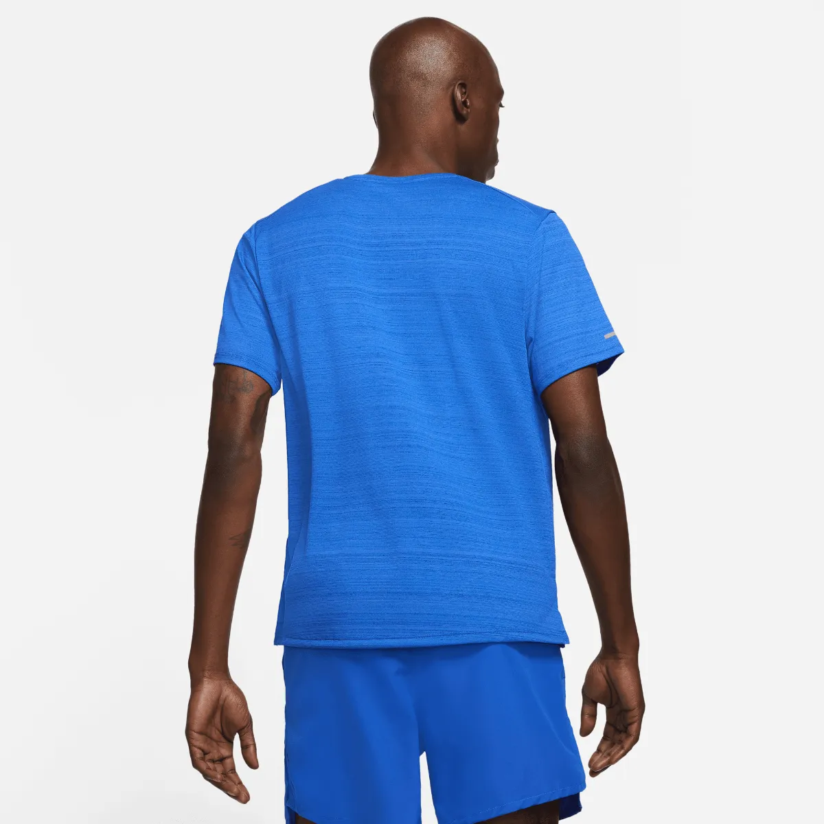 Polera Sin Mangas Running Hombre Nike Dri-FIT Miler Azul