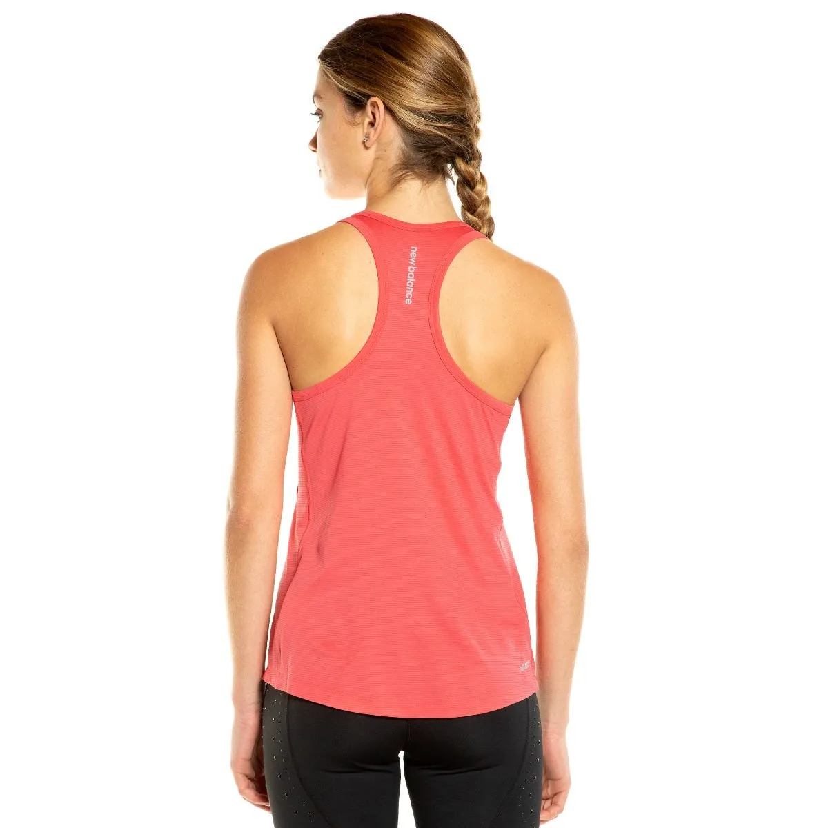 Polera sin mangas Running Mujer New Balance Accelerate Rosado