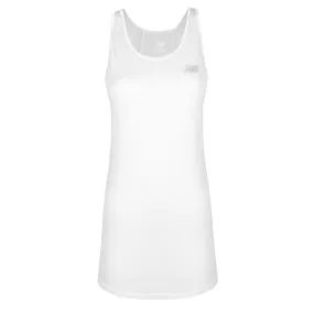 Polera Sin Mangas Running Mujer New Balance Blanca