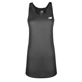 Polera Sin Mangas Running Mujer New Balance Negra