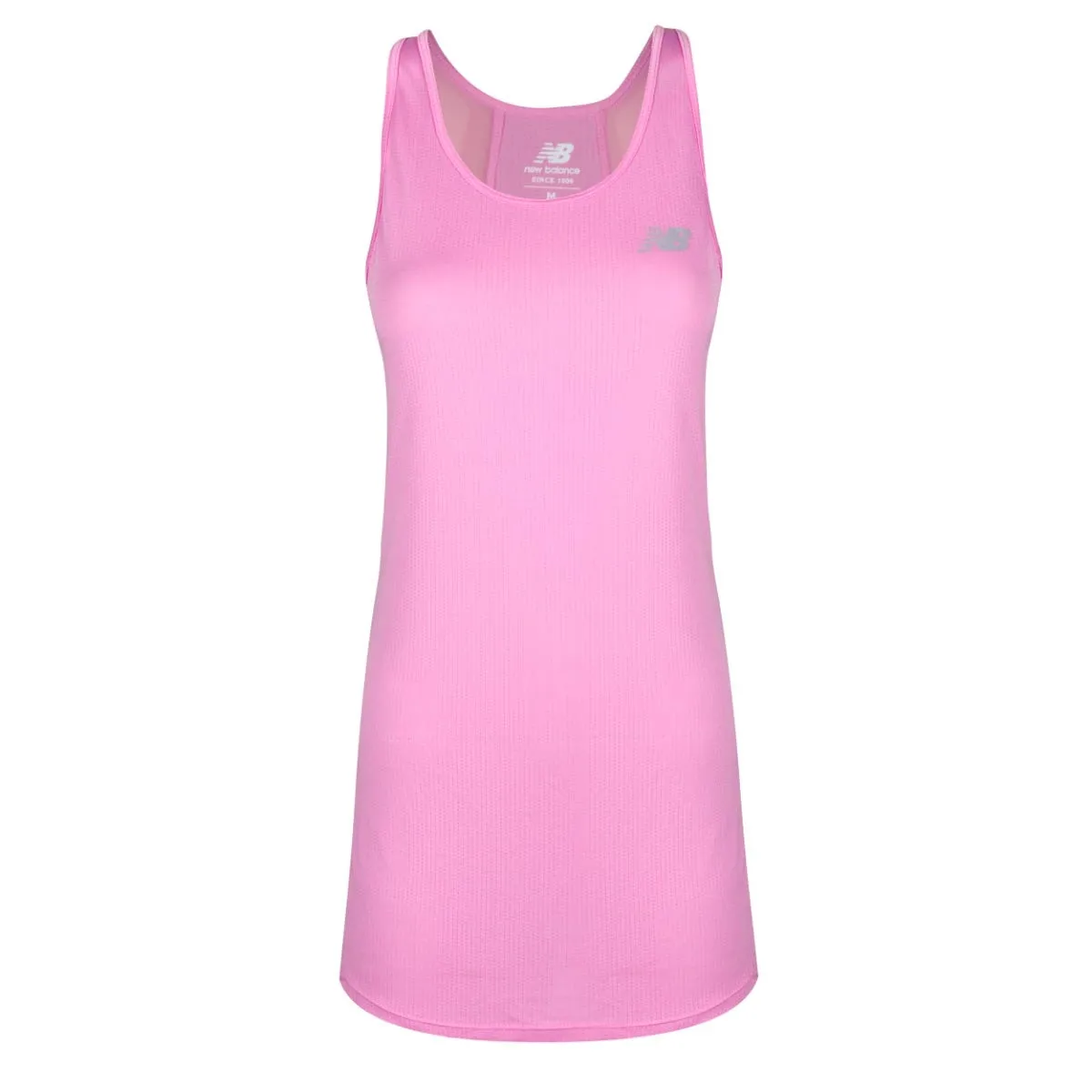 Polera Sin Mangas Running Mujer New Balance Rosada