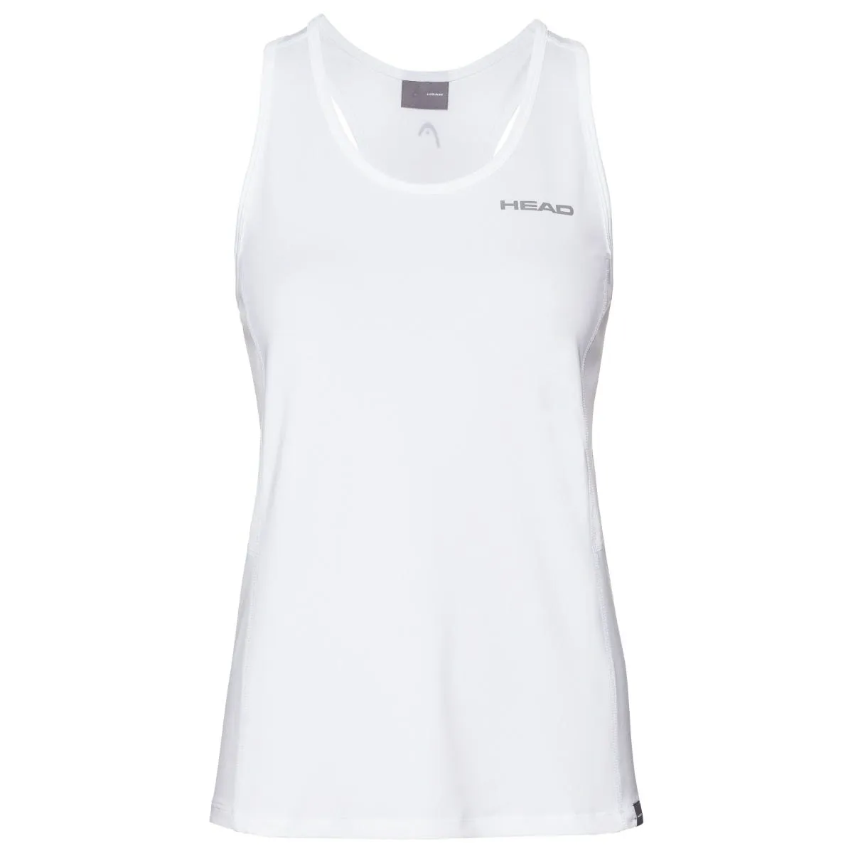 Polera Sin Mangas Tenis Mujer Head Club Tank Top Blanca