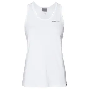 Polera Sin Mangas Tenis Mujer Head Club Tank Top Blanca