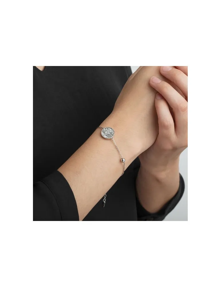 Pulsera Lotus Style Árbol Acero LS2225