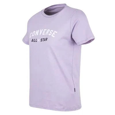 REMERA MANGA CORTA CONVERSE ALL STAR REMERA LILA