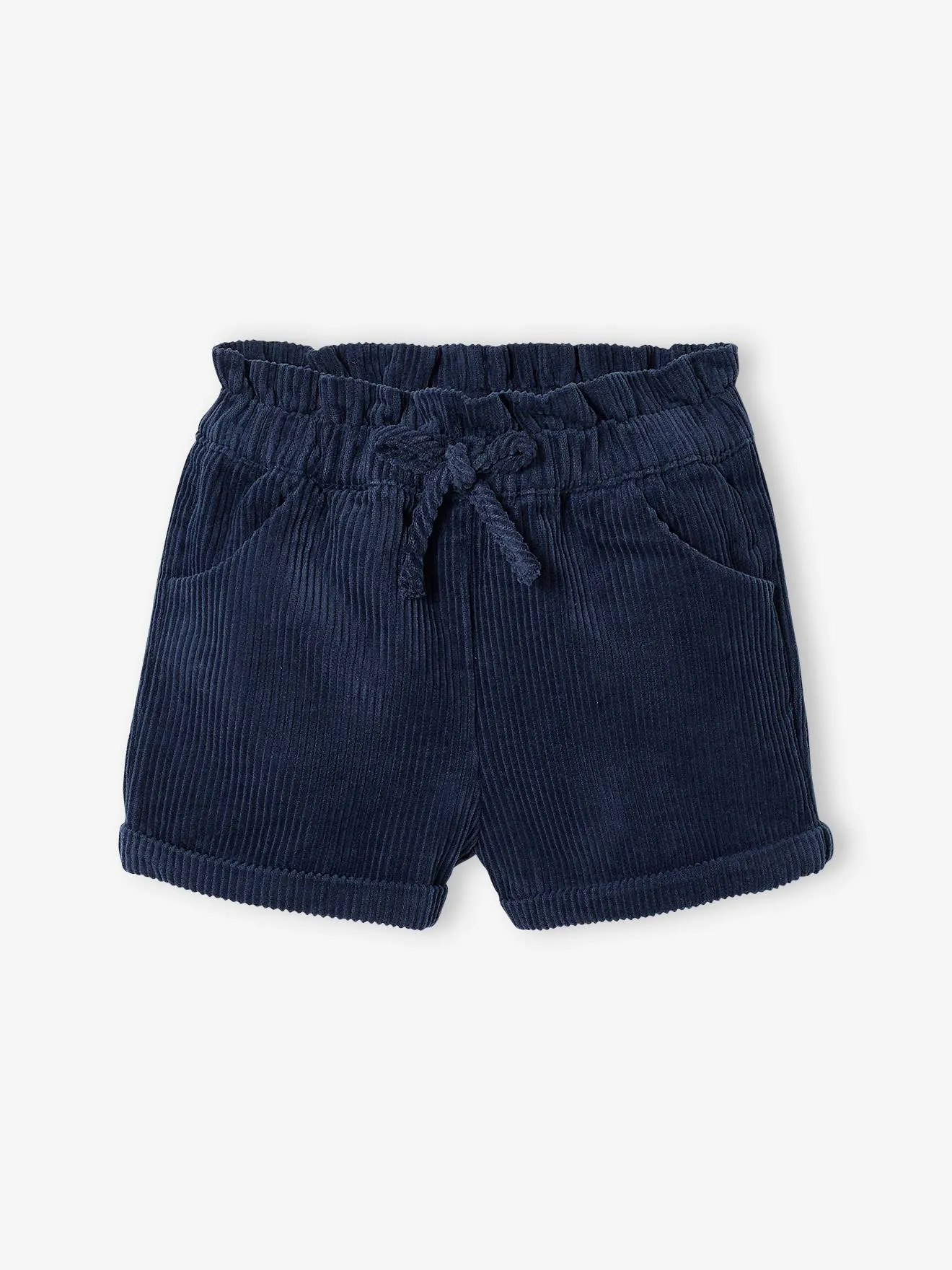 Short de pana para bebé niña