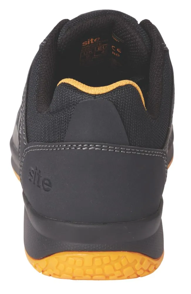 Site Edenite, zapatillas de seguridad, negro/gris, talla 42