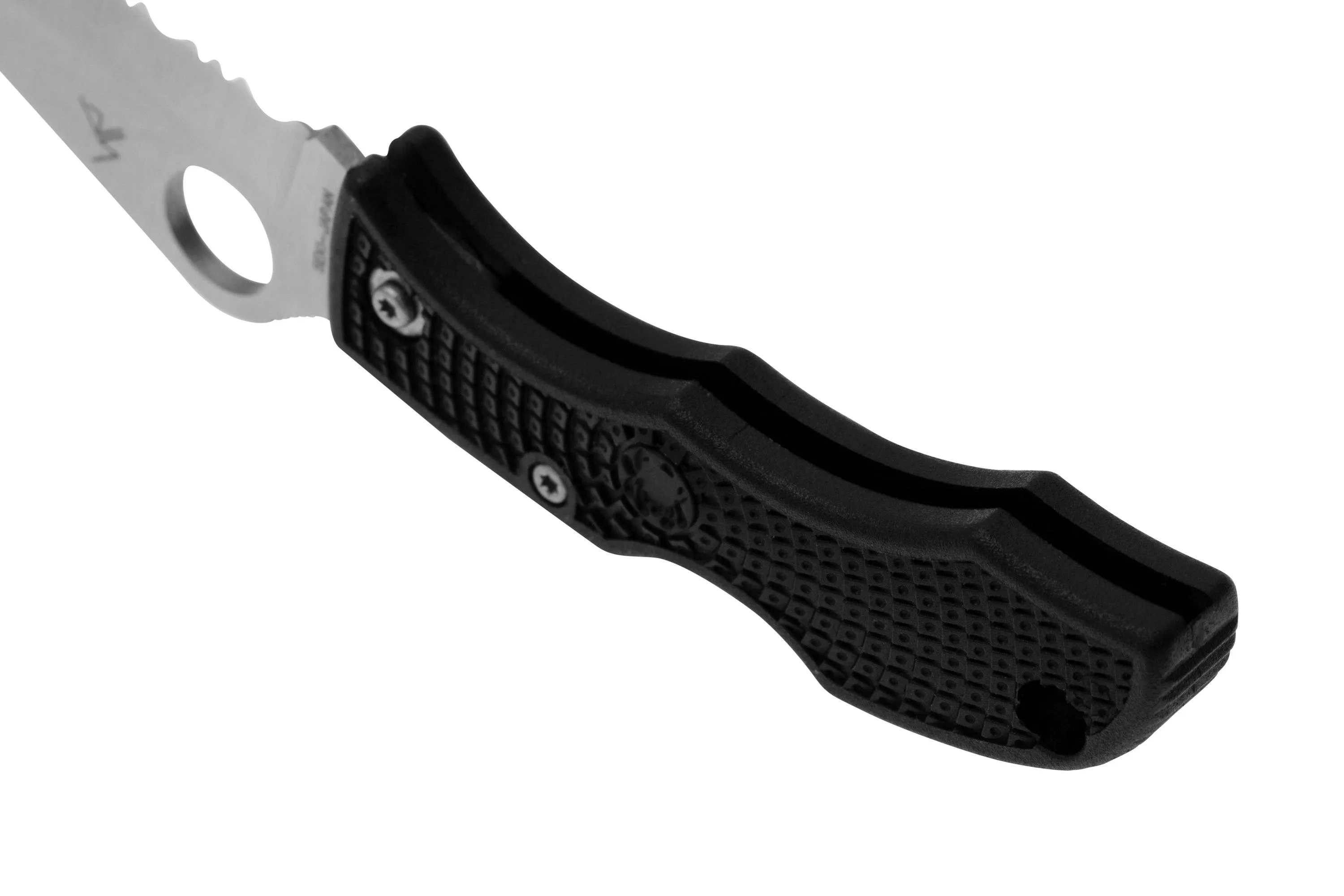 Spyderco Ladybug 3 LBKS3 Black FRN, navaja dentada