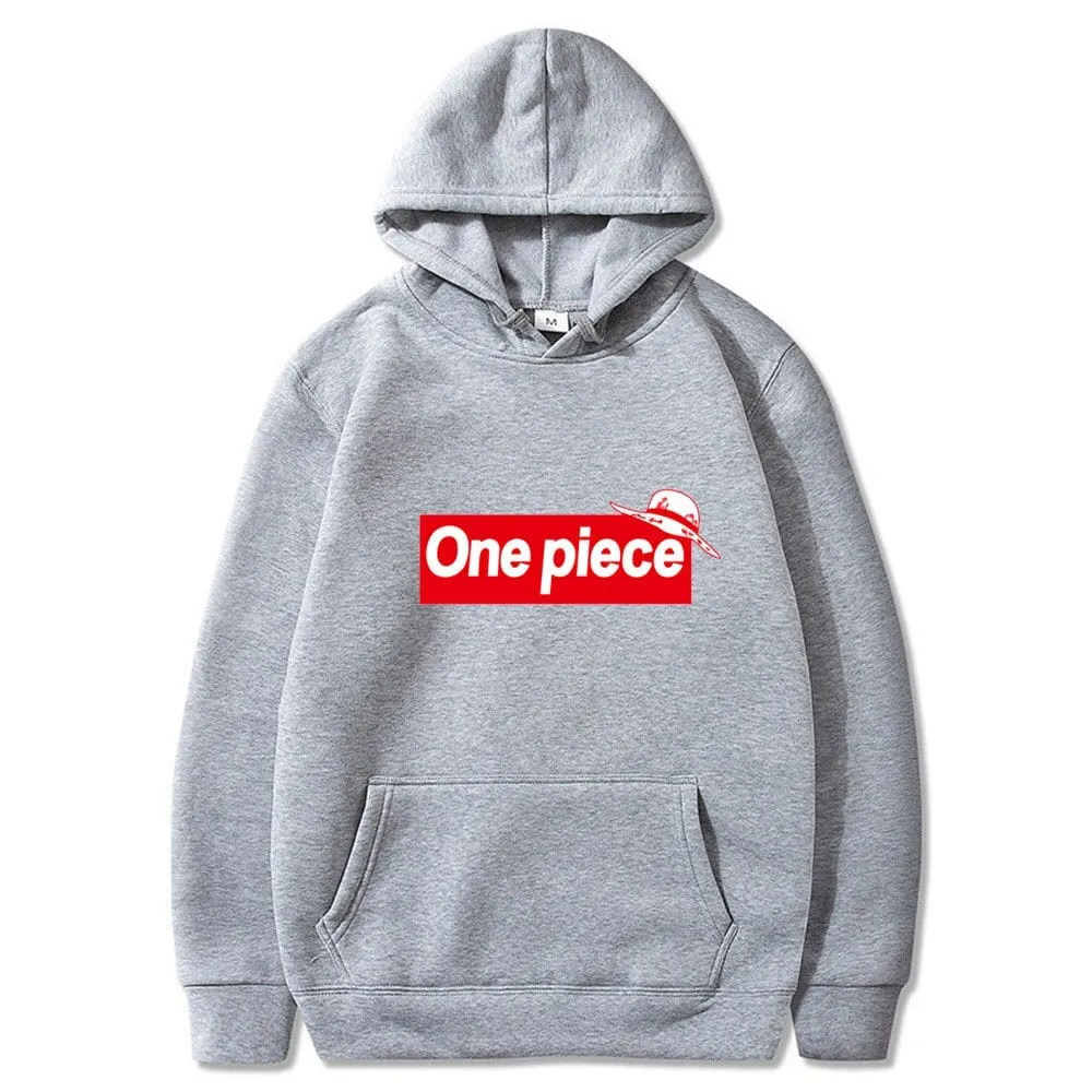 Sudadera One Piece Gris