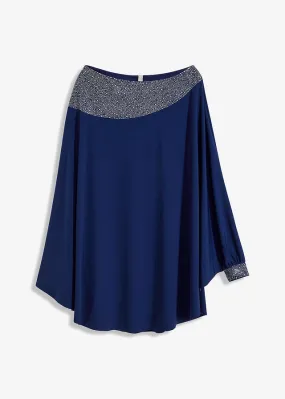 Vestido de un tirante Azul oxford