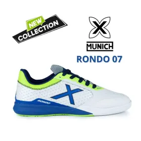 ZAPATILLAS FÚTBOL SALA MUNICH RONDO 07. 4770007 Blanco