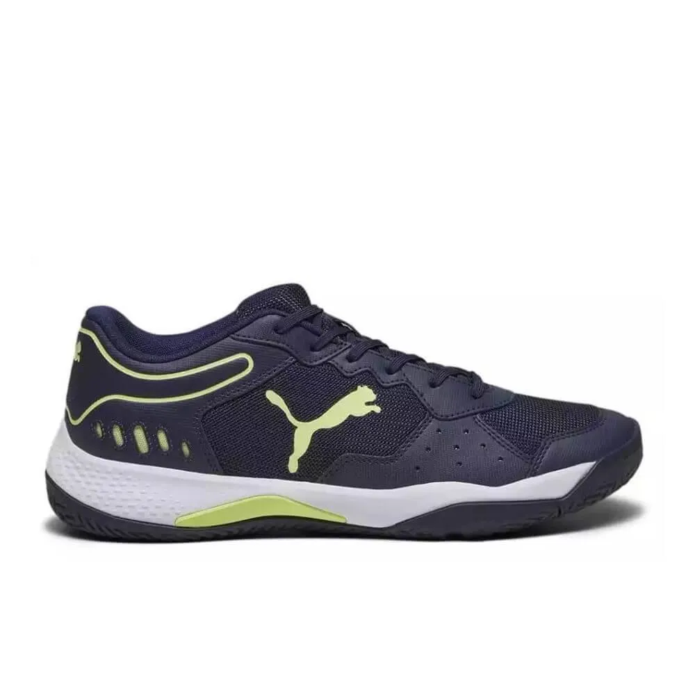 Zapatillas Pádel PUMA SOLARSMASH RCT. Navy-yellow 107297 04