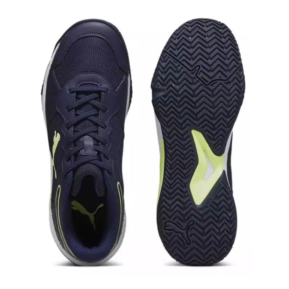 Zapatillas Pádel PUMA SOLARSMASH RCT. Navy-yellow 107297 04