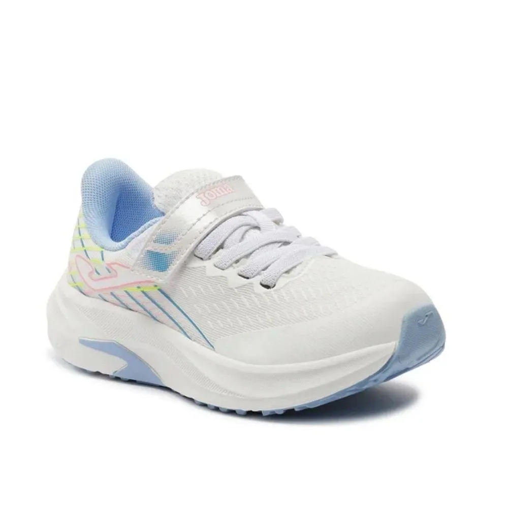 ZAPATILLAS RUNNING JOMA SUPER CROSS JR 2402. White sky blue.